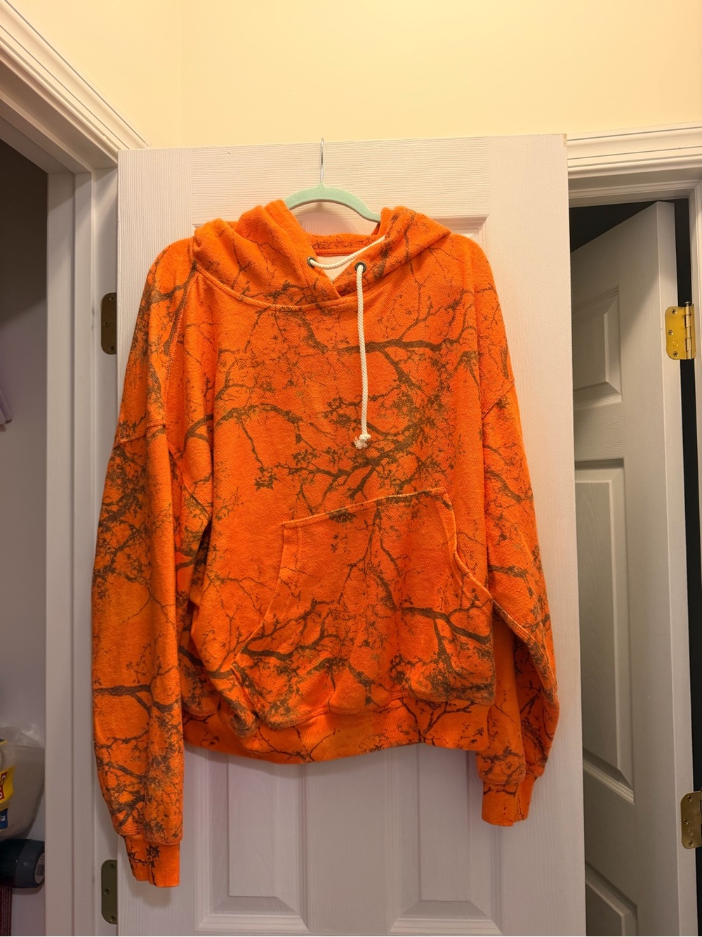 FP Movement by Free People Orange camo Hoodie